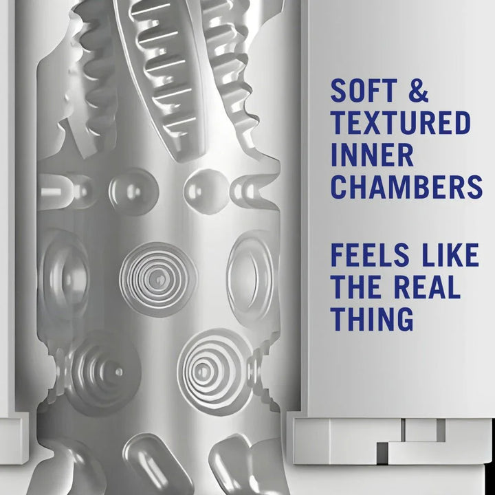 Robo-Bator panel: cutaway of the soft textured inner chambers