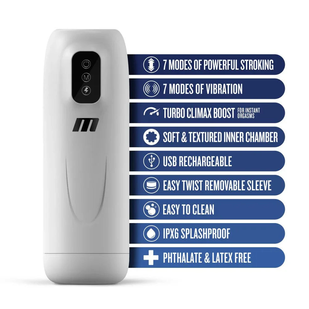 Robo-Bator feature list: 7 stroking and vibration modes, removable sleeve, IPX6 splashproof