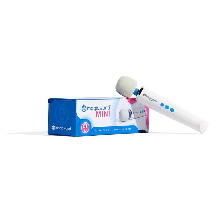 Magic Wand Mini - White Rechargeable Massage Wand – Sex toys NZ by Naughtyhut. Discreet delivery nationwide.