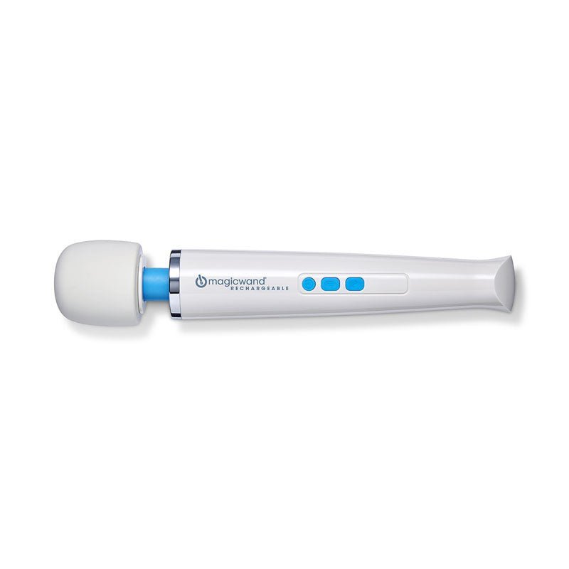 Magic Wand Rechargeable - White Rechargeable Massage Wand – Sex toys NZ by Naughtyhut. Discreet delivery nationwide.