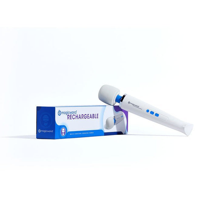 Magic Wand Rechargeable - White Rechargeable Massage Wand – Sex toys NZ by Naughtyhut. Discreet delivery nationwide.