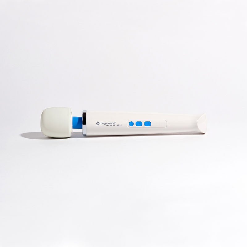 Magic Wand Rechargeable - White Rechargeable Massage Wand – Sex toys NZ by Naughtyhut. Discreet delivery nationwide.