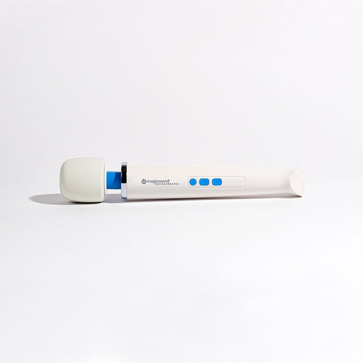 Magic Wand Rechargeable - White Rechargeable Massage Wand – Sex toys NZ by Naughtyhut. Discreet delivery nationwide.