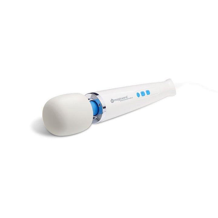 Magic Wand Rechargeable - White Rechargeable Massage Wand – Sex toys NZ by Naughtyhut. Discreet delivery nationwide.