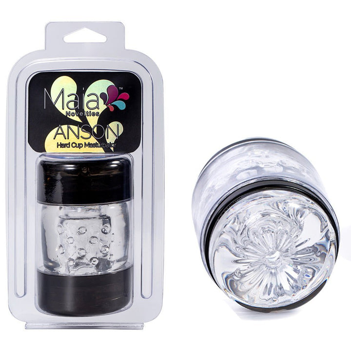 Maia ANSON - Clear Double Ended Stroker – Sex toys NZ by Naughtyhut. Discreet delivery nationwide.