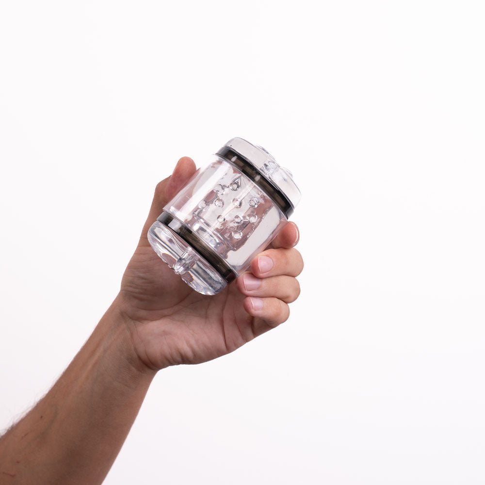 Maia ANSON - Clear Double Ended Stroker – Sex toys NZ by Naughtyhut. Discreet delivery nationwide.