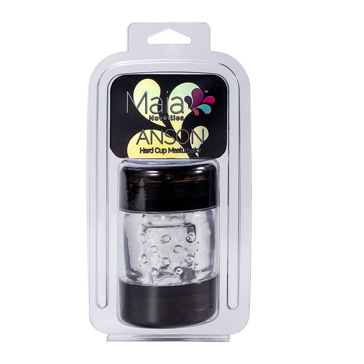 Maia ANSON - Clear Double Ended Stroker – Sex toys NZ by Naughtyhut. Discreet delivery nationwide.