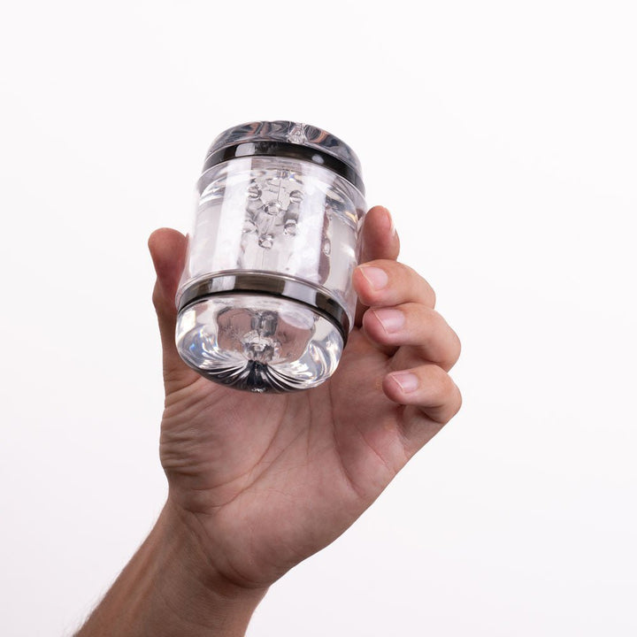 Maia ANSON - Clear Double Ended Stroker – Sex toys NZ by Naughtyhut. Discreet delivery nationwide.