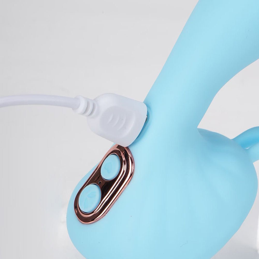 Buy Maia AVERI - Blue - Blue USB Rechargeable Vibrator – Naughtyhut NZ sex toys online. Discreet delivery & top brands.