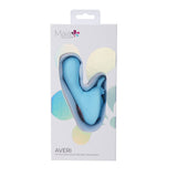 Buy Maia AVERI - Blue - Blue USB Rechargeable Vibrator – Naughtyhut NZ sex toys online. Discreet delivery & top brands.