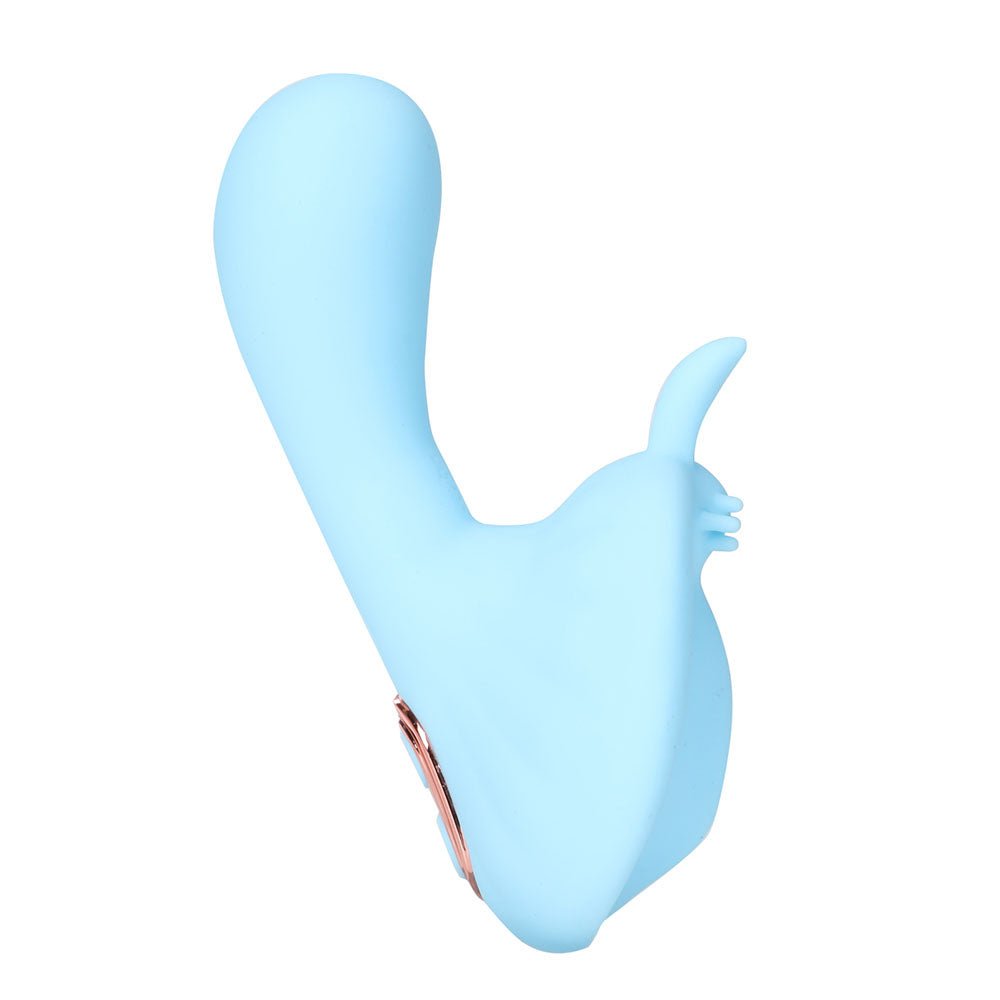 Buy Maia AVERI - Blue - Blue USB Rechargeable Vibrator – Naughtyhut NZ sex toys online. Discreet delivery & top brands.