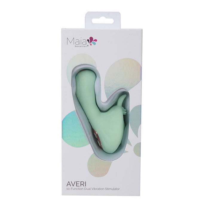 Maia AVERI - Green - Green USB Rechargeable Vibrator – Sex toys NZ by Naughtyhut. Discreet delivery nationwide.