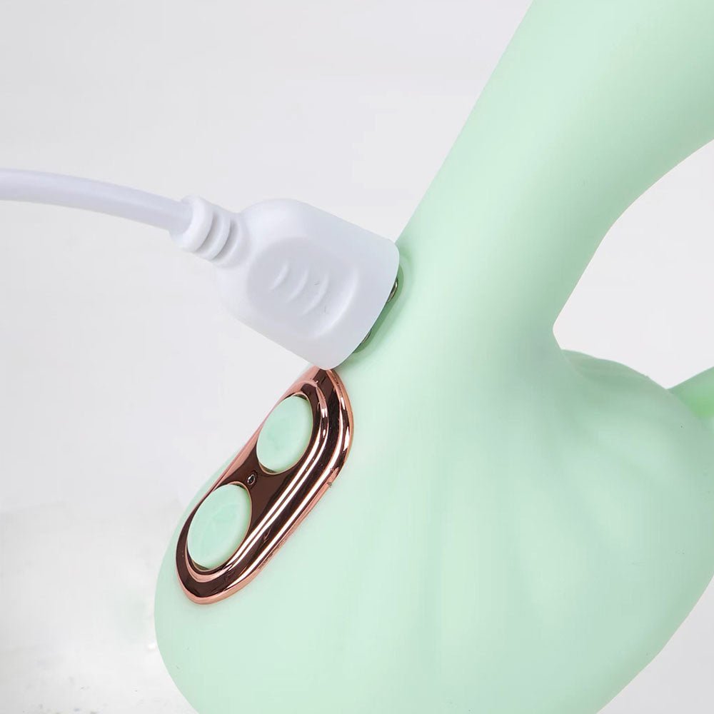 Buy Maia AVERI - Green - Green USB Rechargeable Vibrator – Naughtyhut NZ sex toys online. Discreet delivery & top brands.