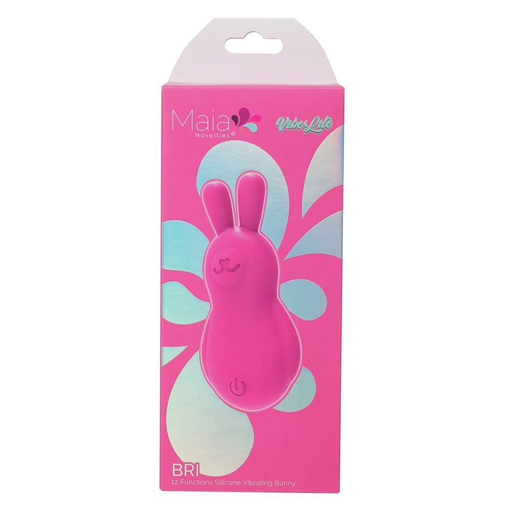 Buy Maia BRI - Pink - Pink 9 cm USB Rechargeable Vibrating Bunny Bullet – Naughtyhut NZ sex toys online. Discreet delivery & top brands.