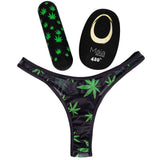 Buy Maia DATE NIGHT 420 PANTY VIBE - L/XL - Black L/XL 420 Panty with Black USB Rechargeable Bullet & Remote – Naughtyhut NZ sex toys online. Discreet delivery & top brands.