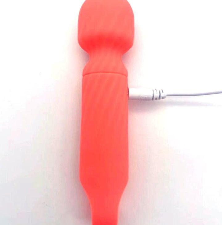 Maia DOLLY - Orange - Orange 12.7 cm USB Rechargeable Massage Wand – Sex toys NZ by Naughtyhut. Discreet delivery nationwide.
