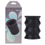 Buy Maia ELI - Black 10 cm Stroker Sleeve – Naughtyhut NZ sex toys online. Discreet delivery & top brands.