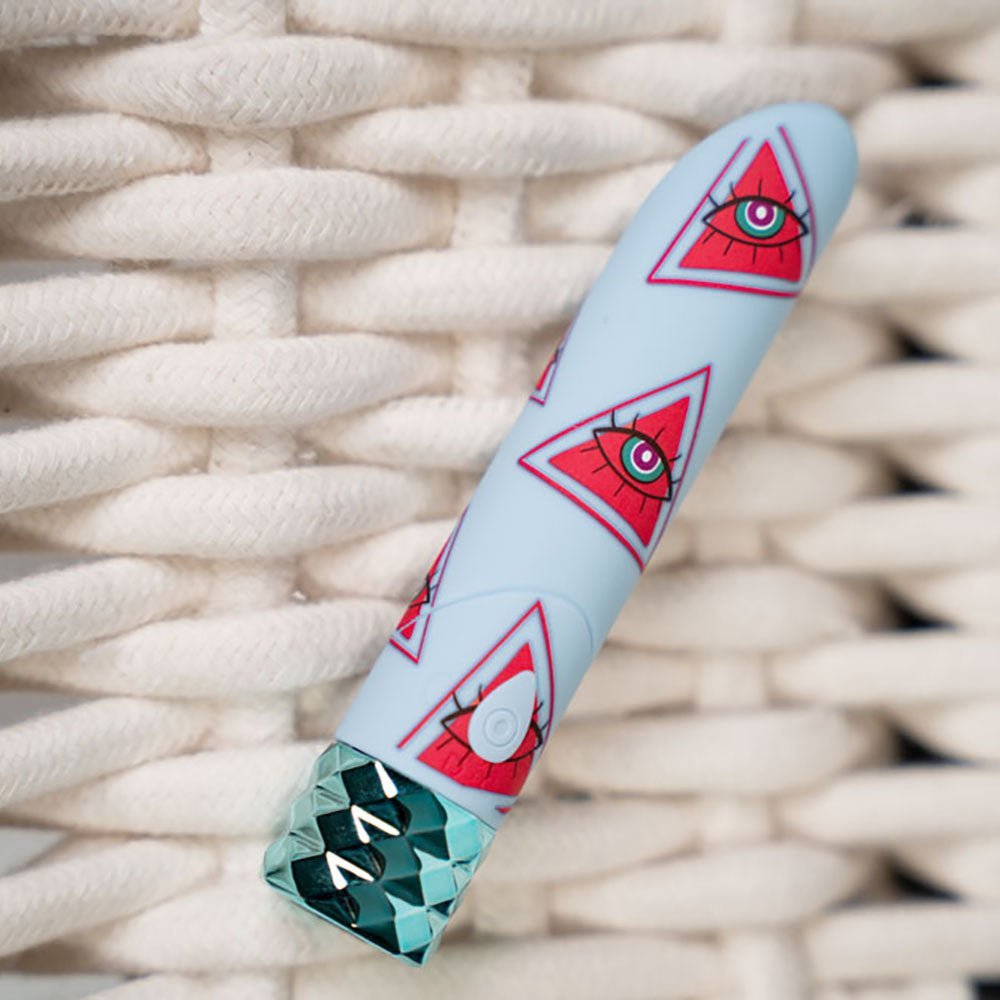 Maia GRATEFUL DEB - Light Blue 12 cm USB Rechargeable Bullet – Sex toys NZ by Naughtyhut. Discreet delivery nationwide.