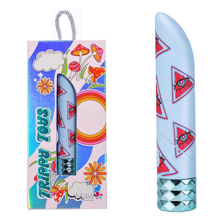 Maia GRATEFUL DEB - Light Blue 12 cm USB Rechargeable Bullet – Sex toys NZ by Naughtyhut. Discreet delivery nationwide.