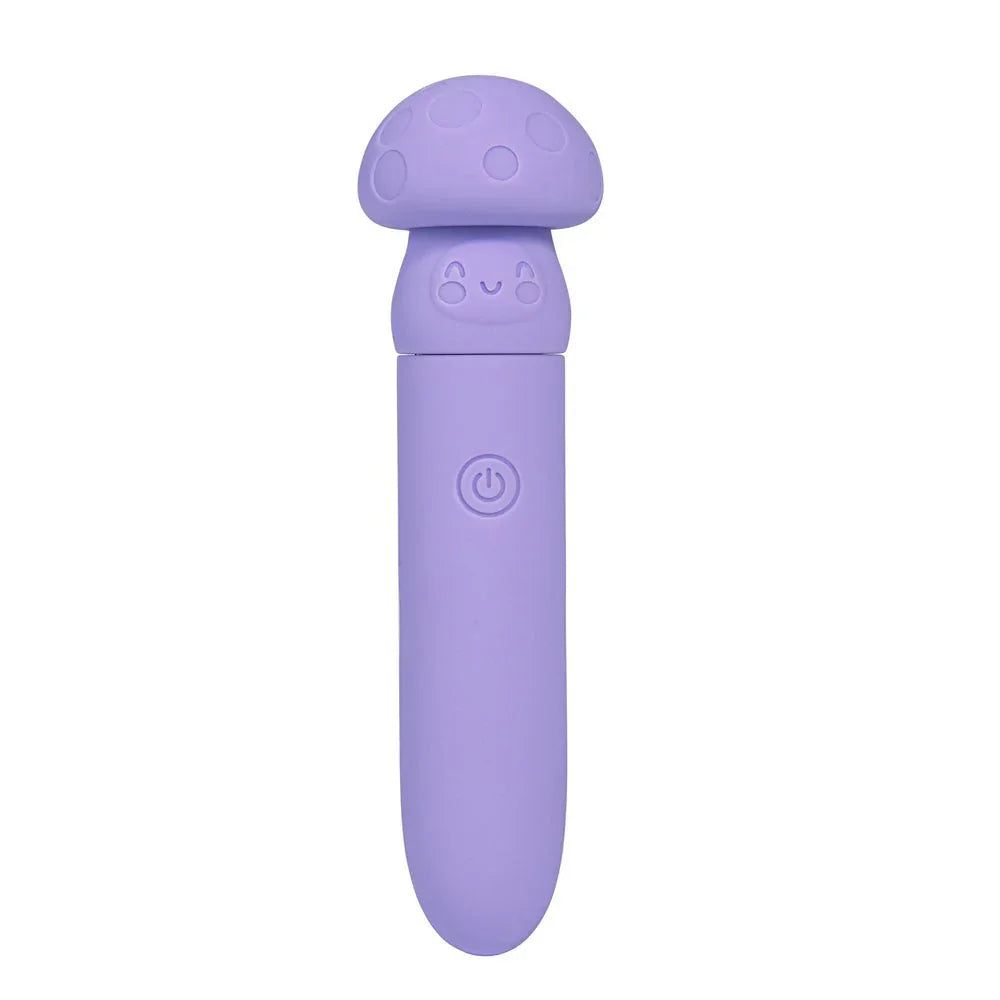 Maia Happi mini vibe in Purple, upright alone on white with the cap in place