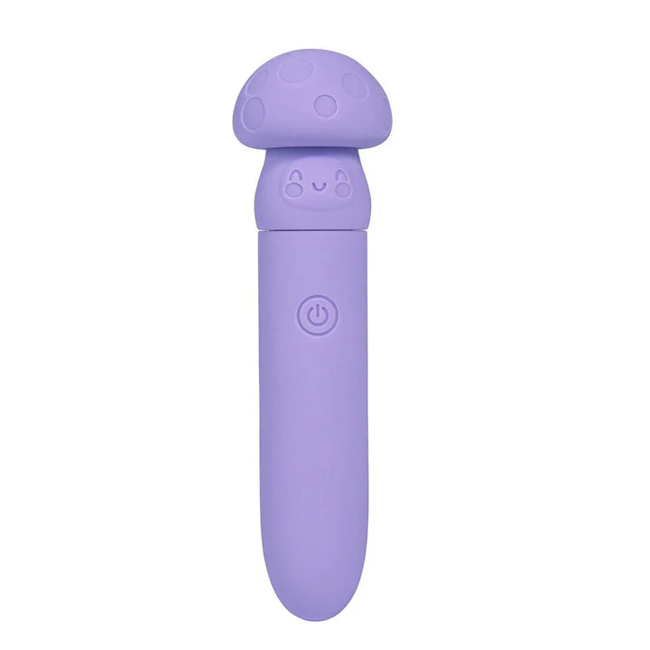 Maia Happi mini vibe in Purple, upright alone on white with the cap in place
