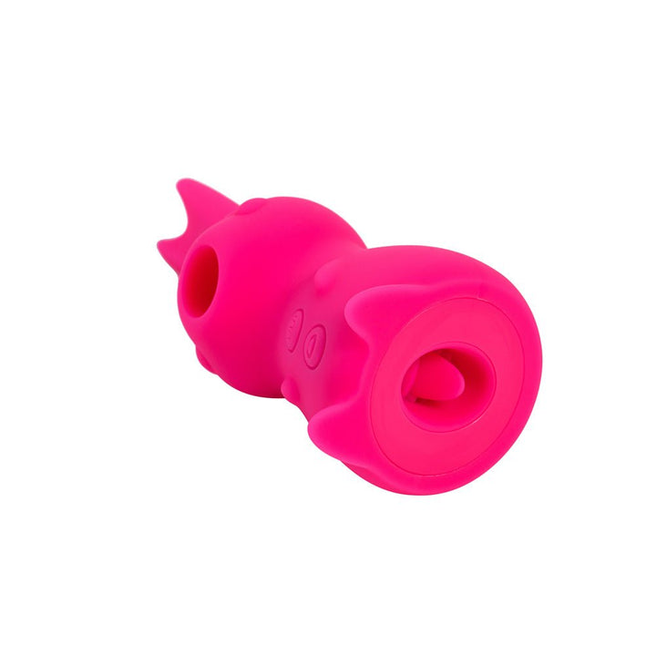 Maia HUNNI - Pink USB Rechargeable Sucking, Licking & Vibrating Stimulator – Sex toys NZ by Naughtyhut. Discreet delivery nationwide.