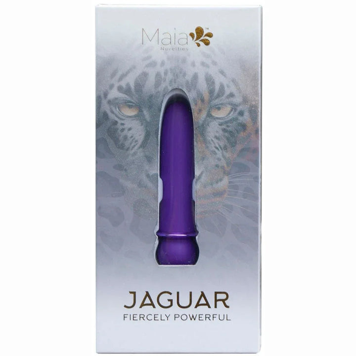 Maia JAGUAR - Purple - Purple 10.1 cm USB Rechargeable Bullet – Sex toys NZ by Naughtyhut. Discreet delivery nationwide.