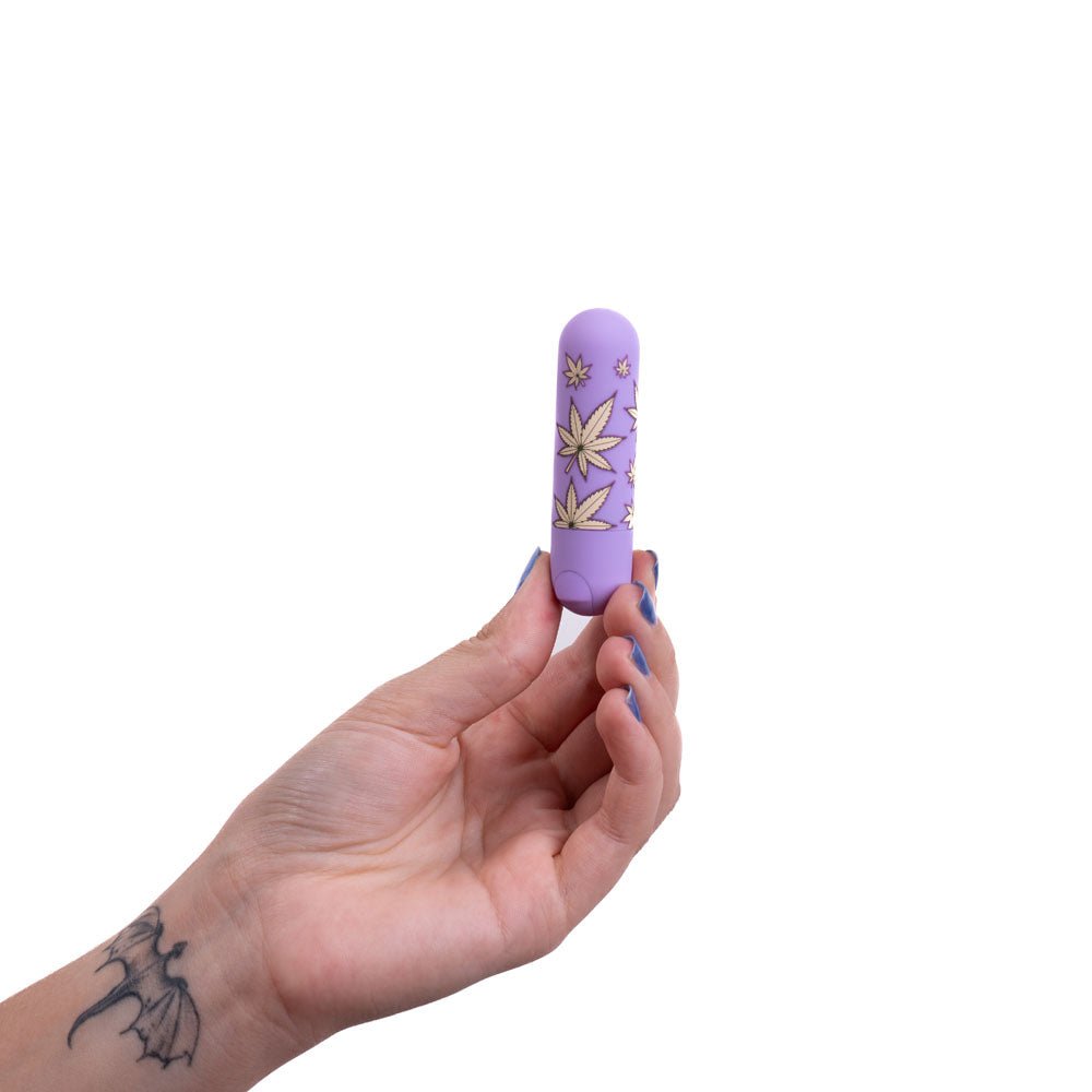 Maia Jessi 420 - Violet 7.6 cm USB Rechargeable Bullet – Sex toys NZ by Naughtyhut. Discreet delivery nationwide.