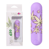 Buy Maia Jessi 420 - Violet 7.6 cm USB Rechargeable Bullet – Naughtyhut NZ sex toys online. Discreet delivery & top brands.