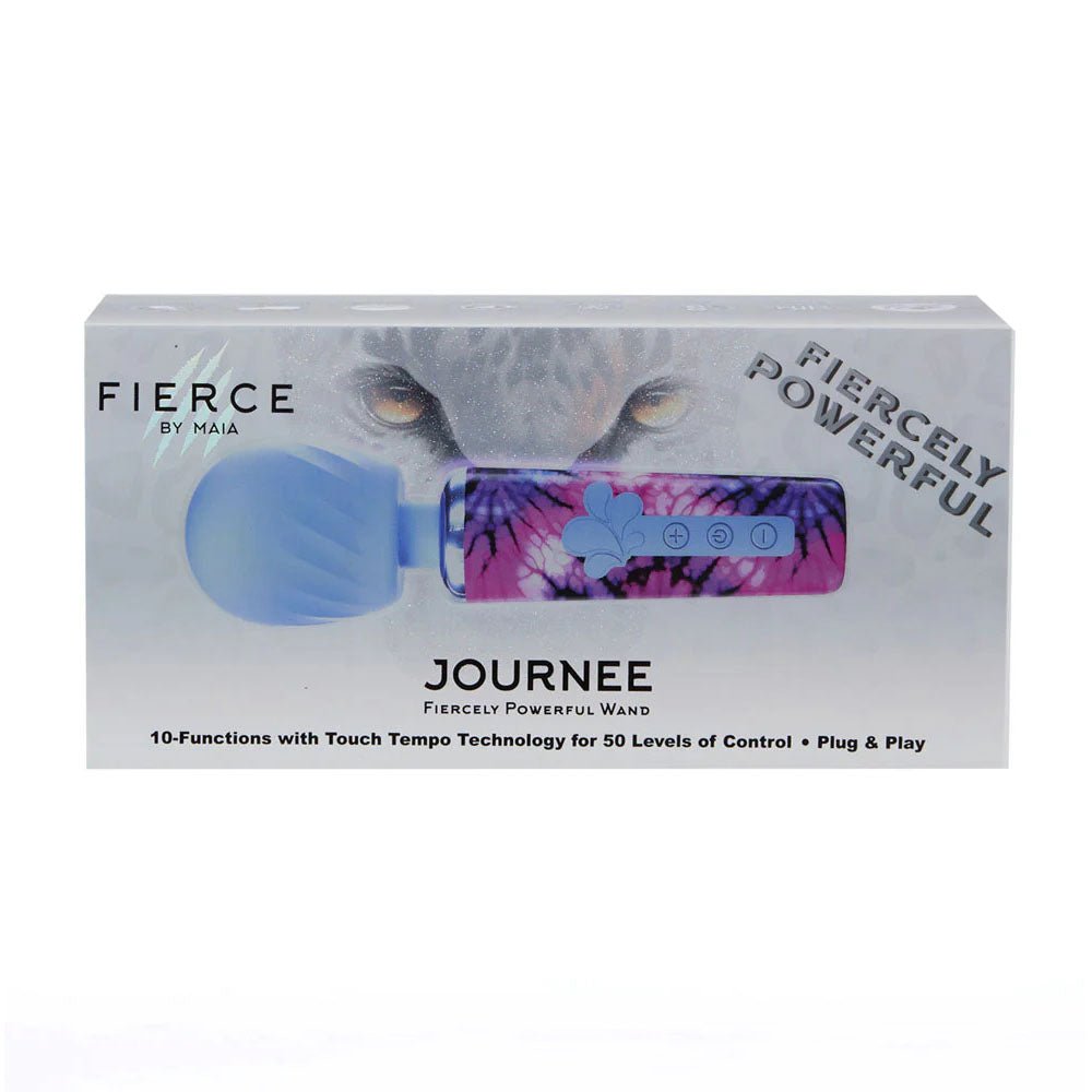 Maia JOURNEE Wand - Purple 15.9 cm USB Rechargeable Massage Wand – Sex toys NZ by Naughtyhut. Discreet delivery nationwide.