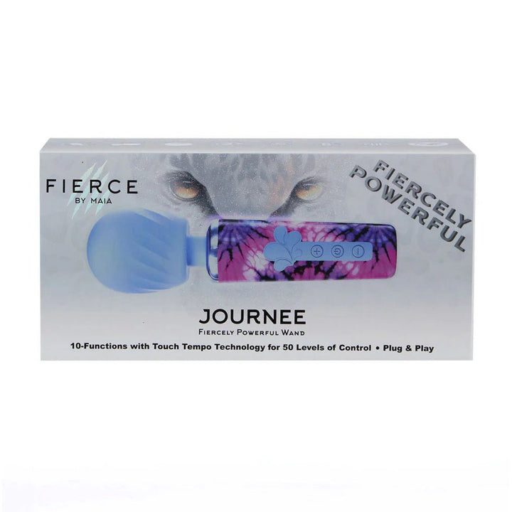 Maia JOURNEE Wand - Purple 15.9 cm USB Rechargeable Massage Wand – Sex toys NZ by Naughtyhut. Discreet delivery nationwide.