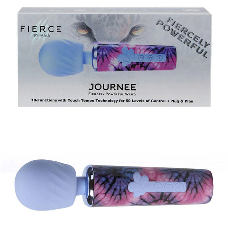 Buy Maia JOURNEE Wand - Purple 15.9 cm USB Rechargeable Massage Wand – Naughtyhut NZ sex toys online. Discreet delivery & top brands.