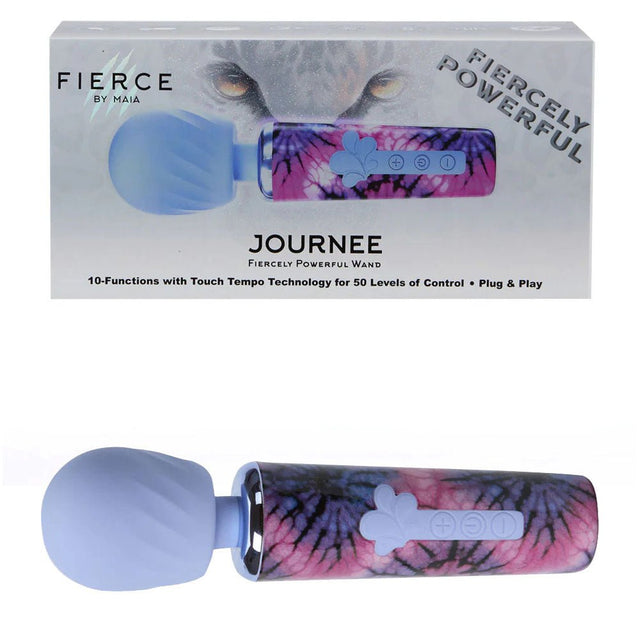 Buy Maia JOURNEE Wand - Purple 15.9 cm USB Rechargeable Massage Wand – Naughtyhut NZ sex toys online. Discreet delivery & top brands.