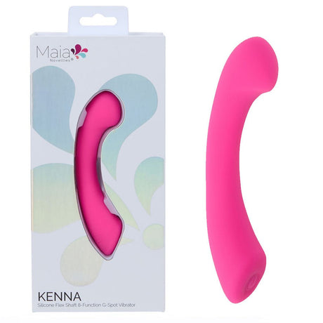 Buy Maia KENNA - Pink - Pink 12.7 cm USB Rechargeable Vibrator – Naughtyhut NZ sex toys online. Discreet delivery & top brands.