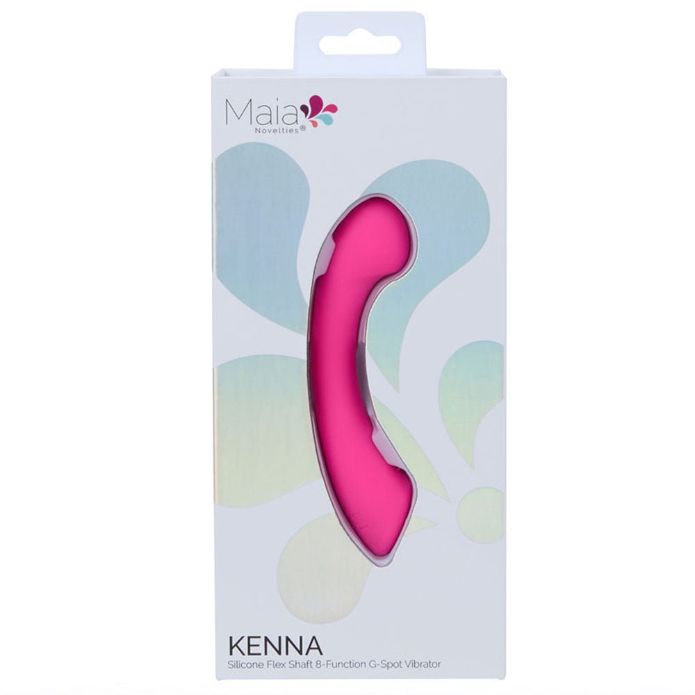 Buy Maia KENNA - Pink - Pink 12.7 cm USB Rechargeable Vibrator – Naughtyhut NZ sex toys online. Discreet delivery & top brands.