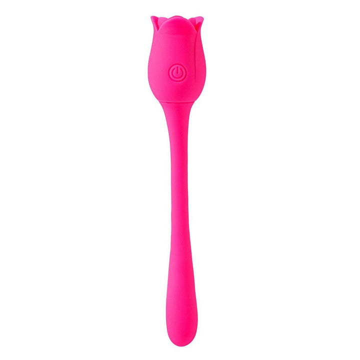 Maia MEADOW - Pink 14 cm USB Rechargeable Flower Stimulator – Sex toys NZ by Naughtyhut. Discreet delivery nationwide.