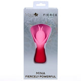 Buy Maia MINA - Red - Red/Pink USB Rechargeable Fluttering Flower Stimulator – Naughtyhut NZ sex toys online. Discreet delivery & top brands.