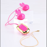 Buy Maia MOLLI - Pink - Pink USB Rechargeable Vibrating Nipple Clamps & Necklace – Naughtyhut NZ sex toys online. Discreet delivery & top brands.