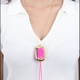 Buy Maia MOLLI - Pink - Pink USB Rechargeable Vibrating Nipple Clamps & Necklace – Naughtyhut NZ sex toys online. Discreet delivery & top brands.