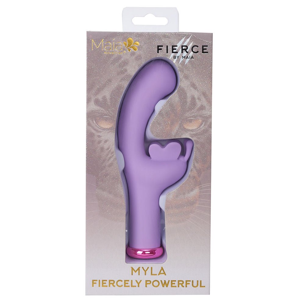 Maia MYLA - Lavender - Lavender 15.9 cm USB Rechargeable Butterfly Vibrator – Sex toys NZ by Naughtyhut. Discreet delivery nationwide.