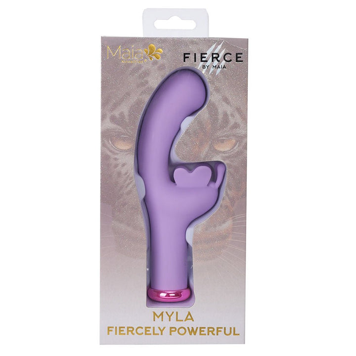 Maia MYLA - Lavender - Lavender 15.9 cm USB Rechargeable Butterfly Vibrator – Sex toys NZ by Naughtyhut. Discreet delivery nationwide.