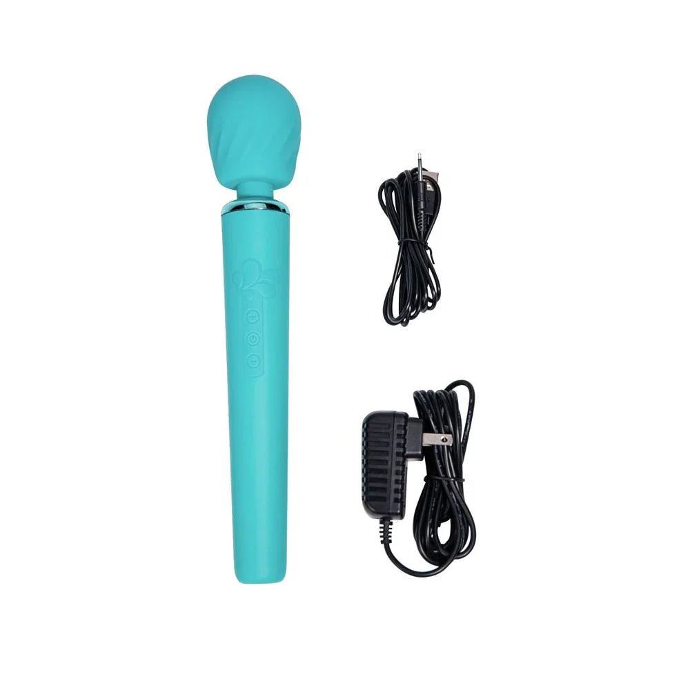 Maia NALA - Blue - Blue 30 cm USB Rechargeable Massage Wand – Sex toys NZ by Naughtyhut. Discreet delivery nationwide.