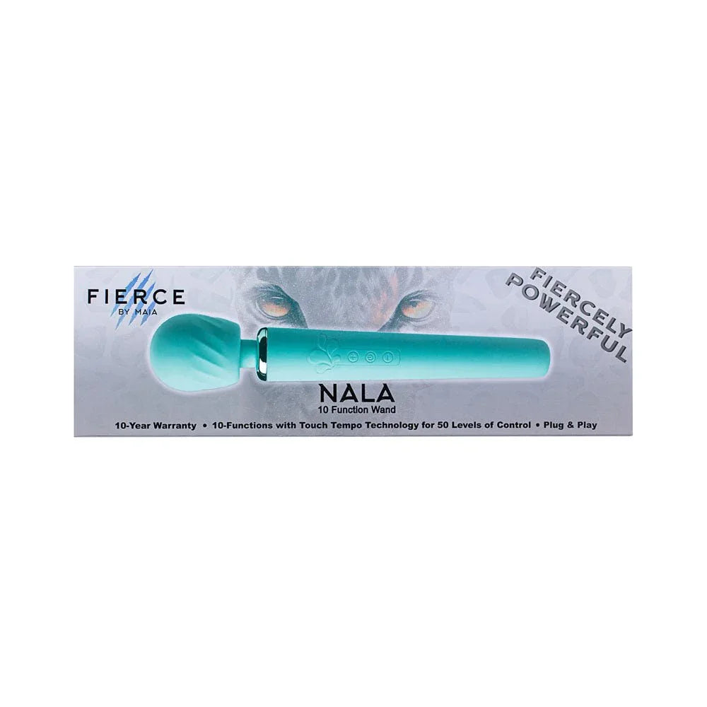 Maia NALA - Blue - Blue 30 cm USB Rechargeable Massage Wand – Sex toys NZ by Naughtyhut. Discreet delivery nationwide.