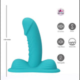Buy Maia OAKLEY - Blue - Blue USB Rechargeable Grinder Pad with 14 cm Vibrator – Naughtyhut NZ sex toys online. Discreet delivery & top brands.
