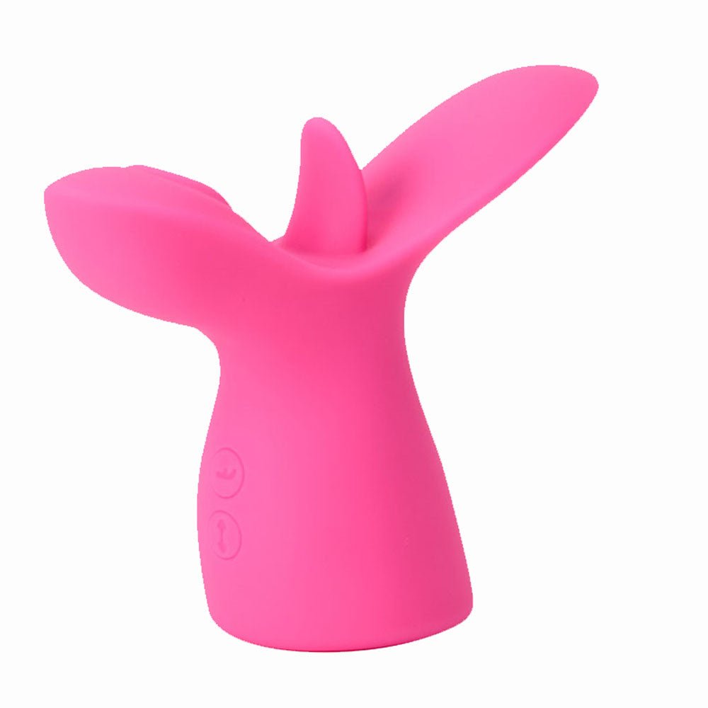 Maia OASIS - Pink - Pink USB Rechargeable Dual Motor Licking & Thumping Stimulator – Sex toys NZ by Naughtyhut. Discreet delivery nationwide.