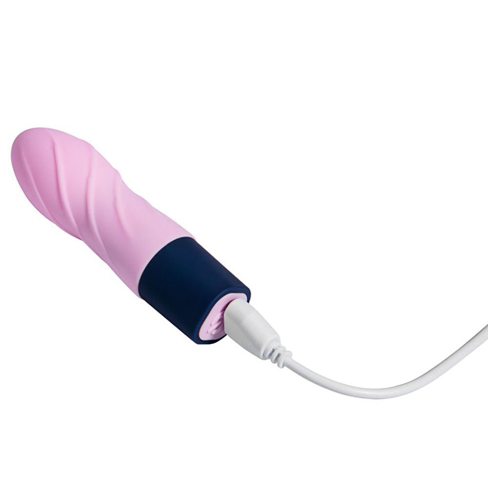 Maia POPPI - Light Pink 8.9 cm USB Rechargeable Bullet – Sex toys NZ by Naughtyhut. Discreet delivery nationwide.