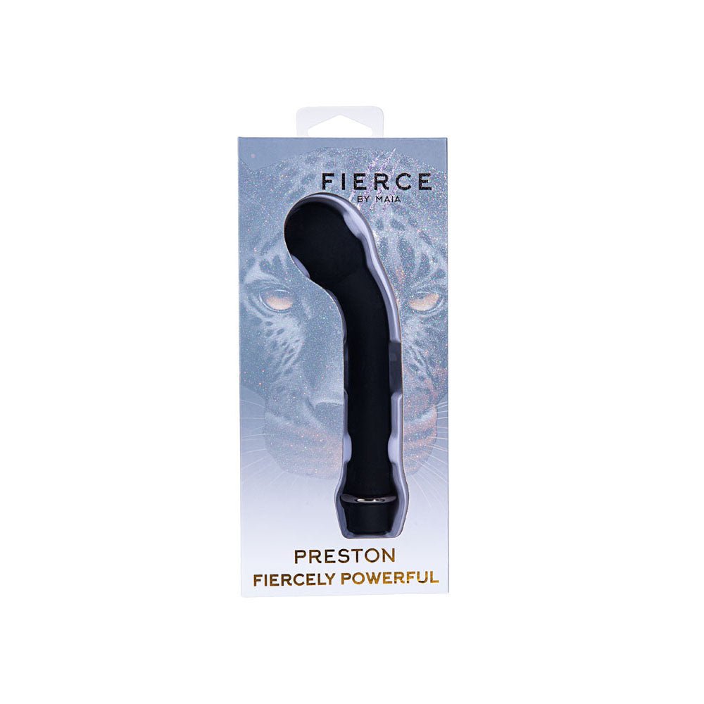 Maia PRESTON - Black 17.8 cm USB Rechargeable G - Spot Vibrator – Sex toys NZ by Naughtyhut. Discreet delivery nationwide.