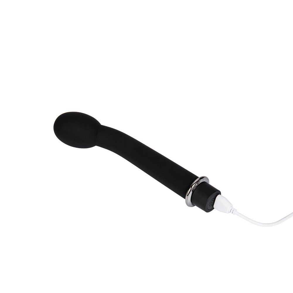 Maia PRESTON - Black 17.8 cm USB Rechargeable G - Spot Vibrator – Sex toys NZ by Naughtyhut. Discreet delivery nationwide.
