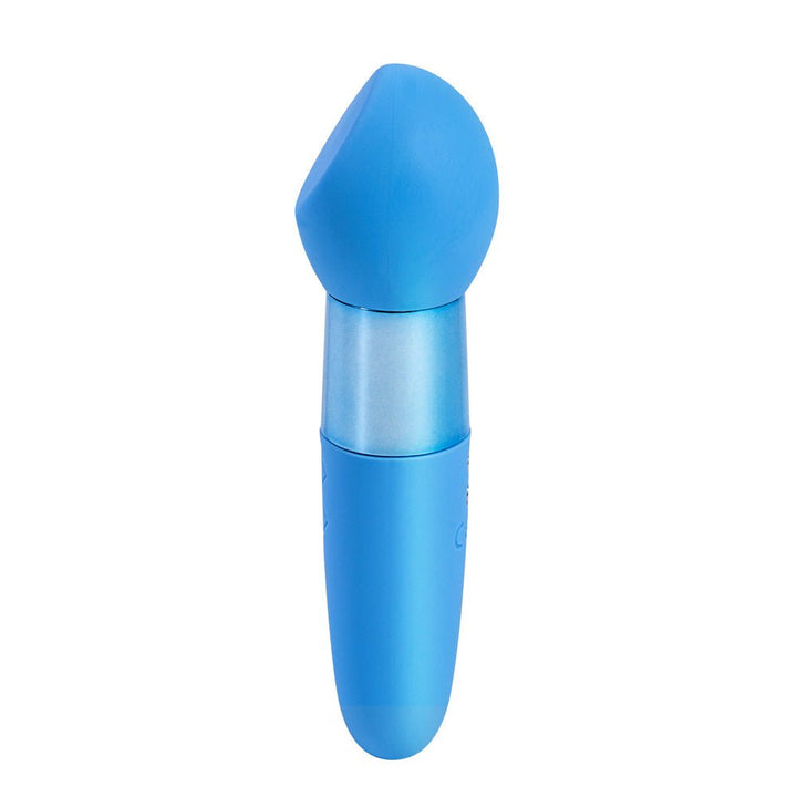Maia RINA - Blue - Blue 13.3 cm USB Rechargeable Vibrator – Sex toys NZ by Naughtyhut. Discreet delivery nationwide.