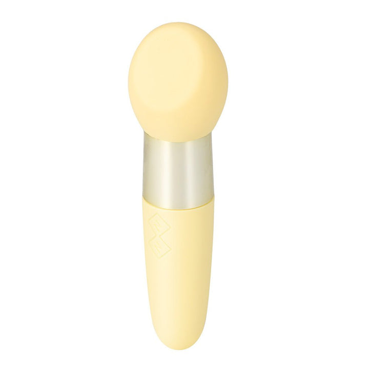 Maia RINA - Yellow - Yellow 13.3 cm USB Rechargeable Vibrator – Sex toys NZ by Naughtyhut. Discreet delivery nationwide.